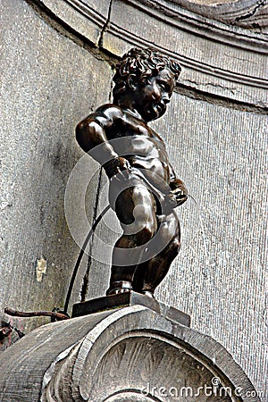 Manneken Pis 42 Editorial Stock Photo