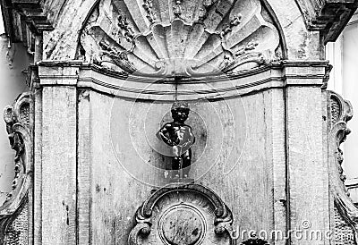 Manneken Pis Stock Photo