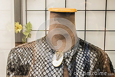 Mannequin Cloth Detail Body Detal Stock Photo