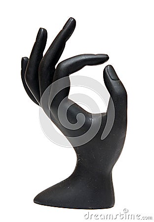 Mannequin hand Stock Photo