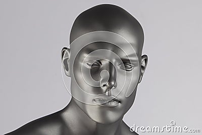 Mannequin head Stock Photo