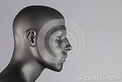 Mannequin head Stock Photo