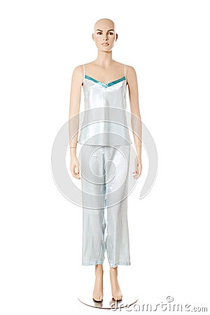 Mannequin in nightwear | Isolated Stock Photo