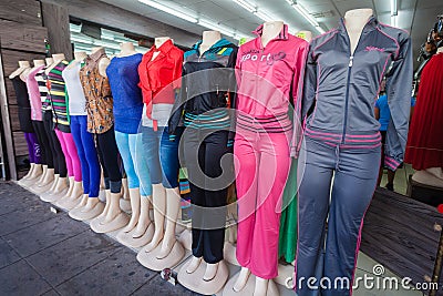 Mannequins Fashion Clothing Store Editorial Stock Photo