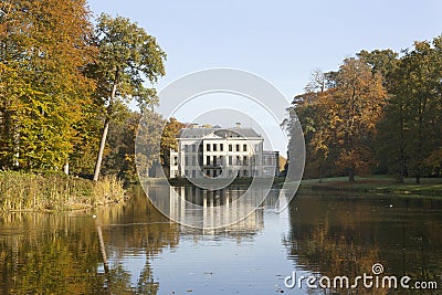 Manor broekhuizen near leersum in the province of utrecht in the Editorial Stock Photo