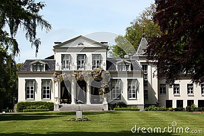 Manor house Oranjewoud Stock Photo