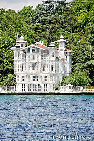 Mansion - Bosporus Stock Photo
