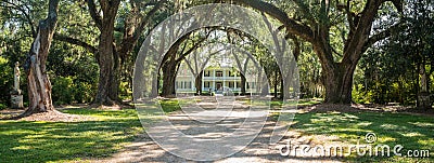 Rosedown Plantation Stock Photo