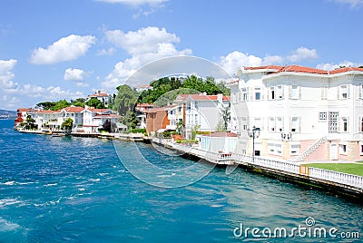 Mansions - Bosporus Stock Photo