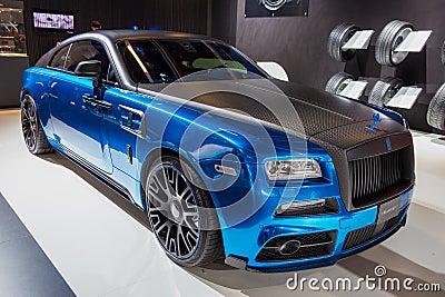 Mansory Rolls-Royce Wraith custom luxury car Editorial Stock Photo