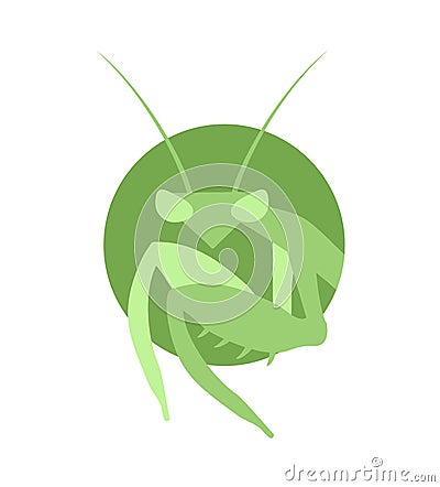 Mantis symbol Vector Illustration