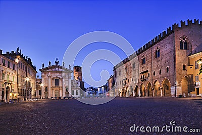 Mantua Square 01 Set Stock Photo