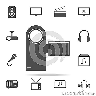 manual video camera icon. web icons universal set for web and mobile Stock Photo