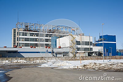 Manufacturing plant Stock Photo