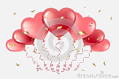 Many balloons vector2 Stock Photo