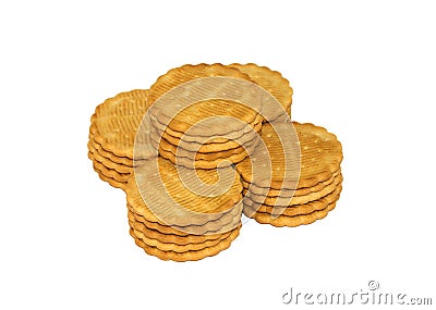 Many cookies Stock Photo