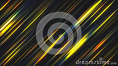 Diagonal glimmer streak, abstract computer generated backdrop, 3D rendering Stock Photo