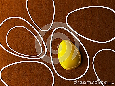 Many eggs, easter, holliday background Stock Photo