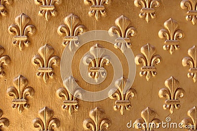 Many Fleur-de-lis Stock Photo