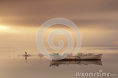 Manyas Lake Balikesir TURKEY Stock Photo