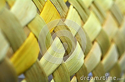 Maori weaving artwork Stock Photo