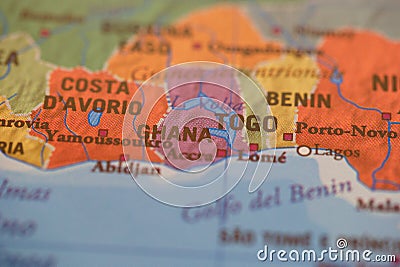 Tourist, union, illustrative, ocean, town, name, object, close, graphic, paper Stock Photo