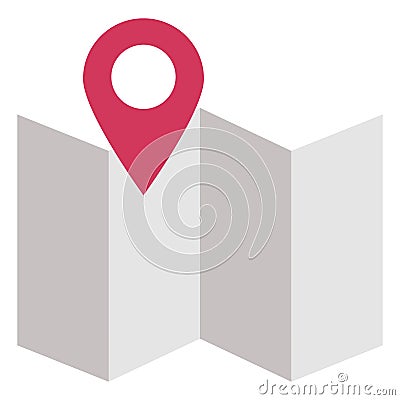 Map Locator Color vector icon fully editable Vector Illustration