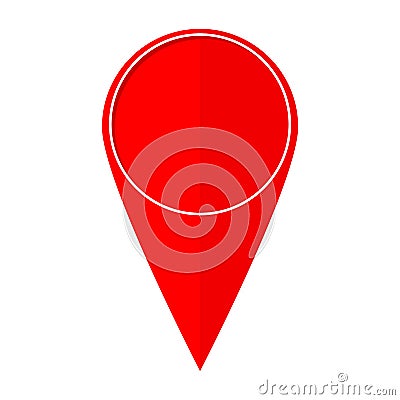 Map pointer icon Vector Illustration