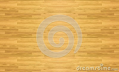 Maple hardwood basketball floor pattern as viewed from above. Stock Photo