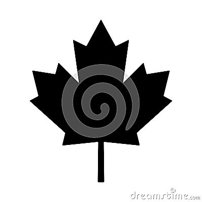 Maple leaf canada vector symbol icon design Vector Illustration