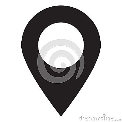 Maps pin. Location map icon. Location pin. Pin icon vector.Heart in a speech bubble, vector love icon. Vector Illustration