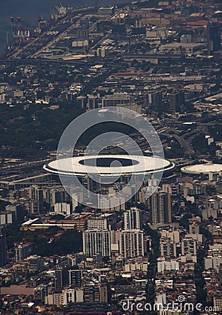 Maracana stade in Rio de Janeiro Brazil Stock Photo
