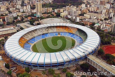 Maracana Stadium Stock Photo