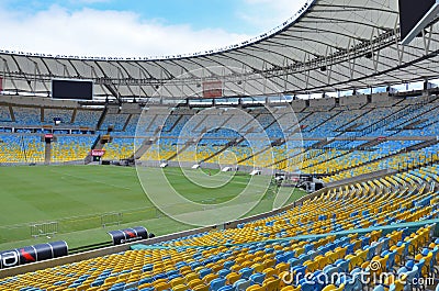 Maracana Stadium Editorial Stock Photo