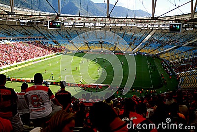 Maracana Stadium in Rio de Janeiro Editorial Stock Photo
