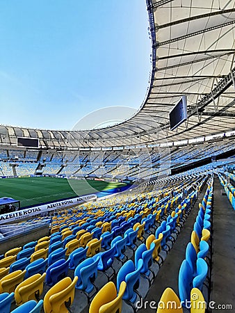 MaracanÃ£ Stadium, Rio de Janeiro, Brazil Stock Photo