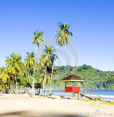 Maracas Bay Stock Photo