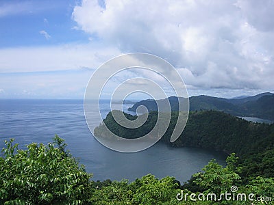 Maracas bay Stock Photo