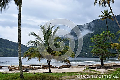 Maracas Bay, Trinidad Stock Photo