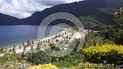 Maracas beach trinidad Stock Photo