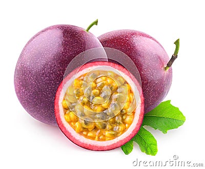 maracuya fruits Stock Photo