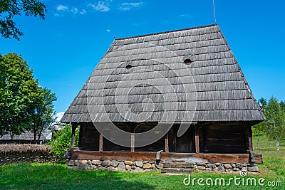 Maramures Village Museum in Sighetu Marmatiei in Romania Stock Photo