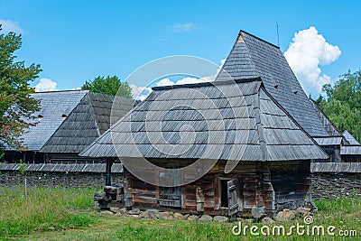 Maramures Village Museum in Sighetu Marmatiei in Romania Stock Photo