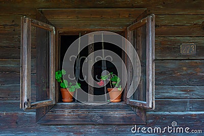 Maramures Village Museum in Sighetu Marmatiei in Romania Stock Photo