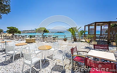 Marathi Beach, Crete, Greek Islands, Greece, Europe Editorial Stock Photo