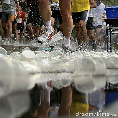 Marathon Editorial Stock Photo