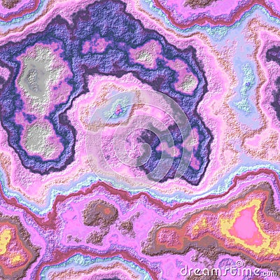 Marble agate stony seamless pattern background - pastel full color Stock Photo