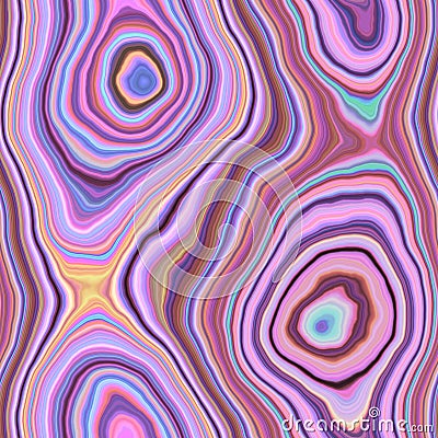 Marble agate stony seamless pattern background - pastel sweet pink color Stock Photo