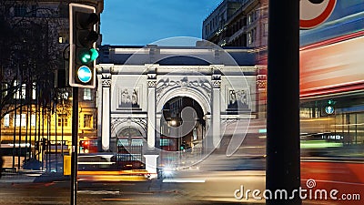 Marble Arch Stock Photo