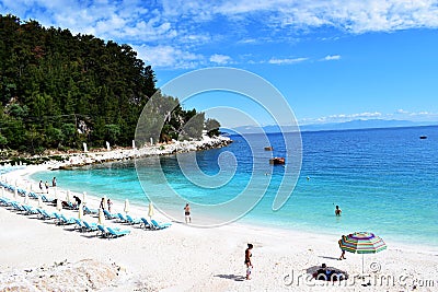 Marble Beach Editorial Stock Photo